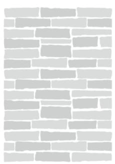 Cut wall blocks with sawn back pattern