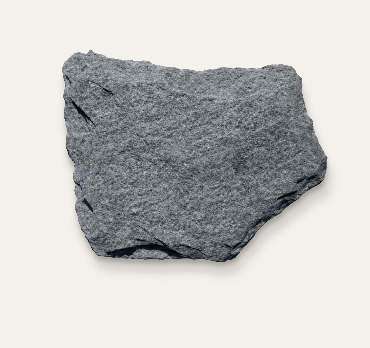 Embossed mosaic stone piece