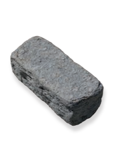 Tumbled natural split cut wall blocks pattern